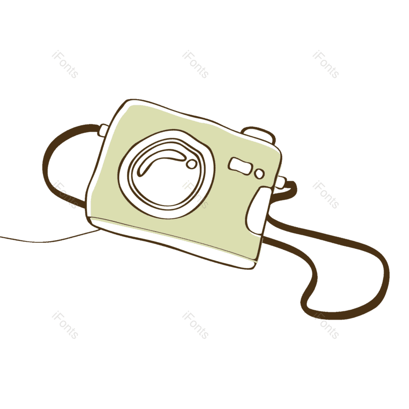 元素图片,卡通元素,相机PNG,照相机免抠素材